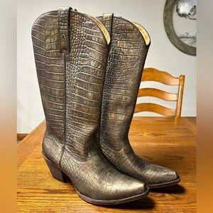 Shyanne croc print Boots